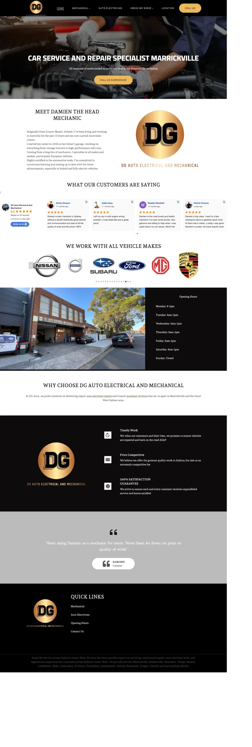 DG Auto Services Preview